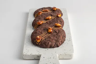 Cookie de Chocolate e Caramelo