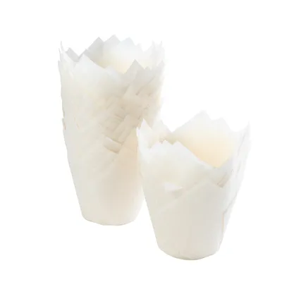 Formas Papel Tulipa Branca