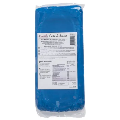 Pasta Açúcar Azul Marinho 1 Kg