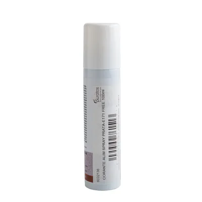 CORANTE ALIM SPRAY PRATA-E171 FREE 100ml