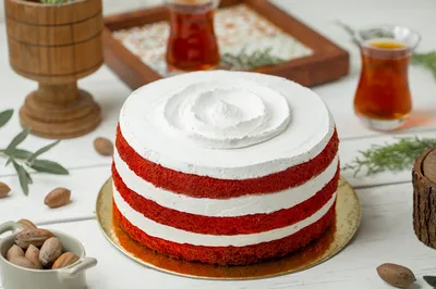 Tegral Satin Cake Red Velvet