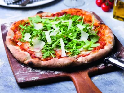 Pizza com Massa Mãe