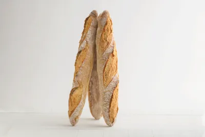 Baguete Rústica com Massa Mãe