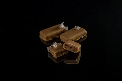 Bombom Âmbar Caramelo Salgado