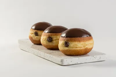 Bola de Berlim de Chocolate