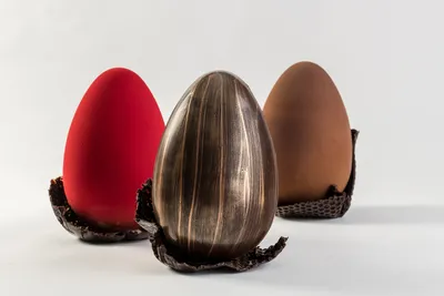 Ovos de Chocolate Coloridos